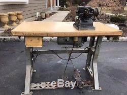 BONIS Brothers Never Stop Fur Sewing Machine With Motor And table