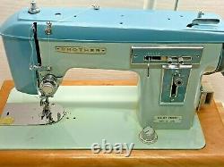 BROTHER 1681 Semi Industrial Leather And Fabric ZigZag Sewing Machine Tested