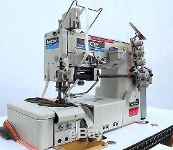 BROTHER FD4-B272 Coverstitch 3-Needle Right Hand Knife Industrial Sewing Machine
