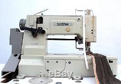 BROTHER FD4-B272 Coverstitch 3-Needle Right Hand Knife Industrial Sewing Machine