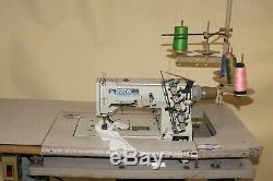 BROTHER Fully Automatic Cover stitch, Flat bed, Used Sewing Machine, Tag #4955