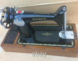 Beautiful Vintage Singer 201, 201K sewing machine