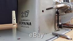 Bernina 217 Zig Zag Heavy Duty Industrial Sewing Machine