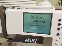 Bernina Artista 180 Sewing Machine Computerized Withacc Can Free Motion Quilt Too