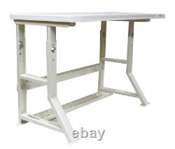 Blank Sewing Machine Table, Ind, Strength Adjustable Height Fits ANY Sewing mach