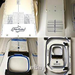 Brother 6 needle embroidery machine PR-600 works perfect only 38h of use