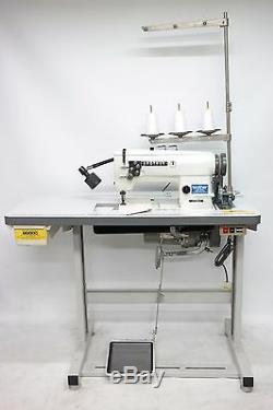 Brother B832 Twin Needle Needle Feed (1/4) Lockstitch Industrial Sewing Machine