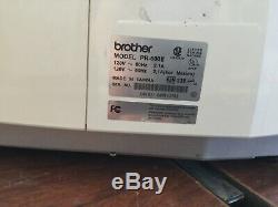 Brother Embroidery Machine PR-600II 6 Needle Free Shipping