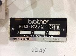 Brother FD4-B272 Coverstitch Bottom Elasticater Industrial Sewing Machine