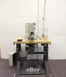 Brother LK3-B430-4 Bar Tack Tacker Industrial Sewing Machine with Singer Stand