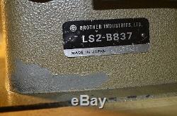 Brother Ls2 B837 Industrial Walking Foot Upholstery Sewing Machine