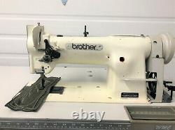 Brother Ls2-f53a Walking Foot Vert Bobbin +rev 110v Industrial Sewing Machine