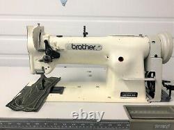 Brother Ls2-f53a Walking Foot Vert Bobbin +rev 110v Industrial Sewing Machine