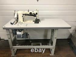 Brother Ls2-f53a Walking Foot Vert Bobbin +rev 110v Industrial Sewing Machine