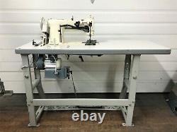 Brother Ls2-f53a Walking Foot Vert Bobbin +rev 110v Industrial Sewing Machine