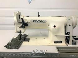 Brother Ls2-f53a Walking Foot Vert Bobbin +rev 110v Industrial Sewing Machine