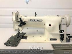 Brother Ls2-f53a Walking Foot Vert Bobbin +rev 110v Industrial Sewing Machine