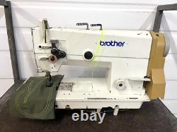 Brother Lt2 2 Needle Feed 1/4 Reverse Head Only Industrial Sewing Machine