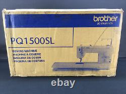 Brother PQ1500SL High-Speed Semi-Industrial Sewing Quilting Machine Pre-Owned