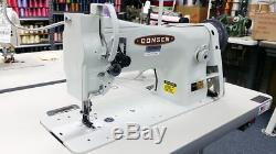 CONSEW 206RB5 Industrial Sewing Machine WithNeedle Positioner Servo / Caster Legs