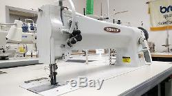 CONSEW 206RBL-18 Long Arm Single Needle Walking Foot Sewing Machine 4 Upholstery