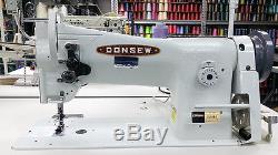 CONSEW 206RB-5 Heavy Duty Walking Foot Leather and Upholstery Sewing Machine