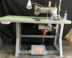 CONSEW 226R-2 Industrial Sewing Machine WALKING FOOT with REVERSE 110V MOTOR