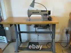 CONSEW HEAVY DUTY INDUSTRIAL SEWING MACHINE MODEL 230 With TABLE