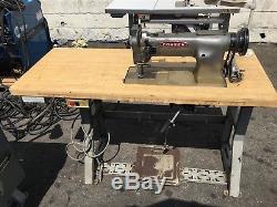 CONSEW HEAVY DUTY INDUSTRIAL SEWING MACHINE With TABLE 400W SINGLE PHASE