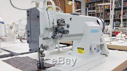 CONSEW P2339 Double Needle Walking Foot Sewing Machine for Auto Upholstery NEW