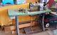 CONSEW WALKING FOOT leather upholstery table, motor, INDUSTRIAL SEWING MACHINE