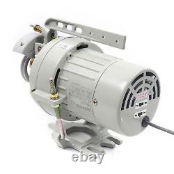 Clutch Motor For Industrial Sewing Machines 250W, 110V 2850RPM + Belt Guard HOT