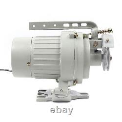 Clutch Motor For Industrial Sewing Machines 250W, 110V 2850RPM + Belt Guard HOT