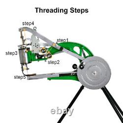 Cobbler Sew Stitch Machine Shoe Patcher for Manual Sew Dual Cotton Nylon Line