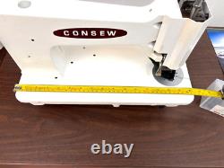 Consew 104 Handcrank Embroidery / Writing Industrial Sewing Machine