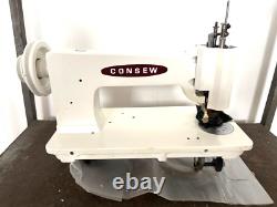 Consew 104 Handcrank Embroidery / Writing Industrial Sewing Machine