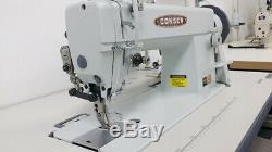 Consew 205RB-1 Industrial Walking Foot Sewing Machine for Leather with Servo