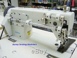 Consew 205RB-1 Walking Foot Sewing Machine for Leather with Large Bobbin & Servo
