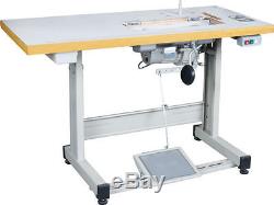 Consew 205RB Industrial Walking Foot Sewing Machine with 3/4HP Servo Mtr and Table