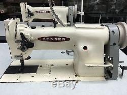 Consew 206B-4 Walking Foot Sewing Machine for heavy