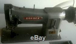 Consew 206RB-1 Walking Foot Industrial Sewing Machine Heavy Leather & Upholstery