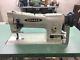 Consew 206RB-5 Industrial Sewing Machine With American Made Wood Green Top Table