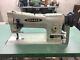 Consew 206RB-5 Industrial Sewing Machine With American Made Wood Green Top Table