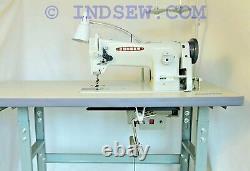 Consew 206RB-5 Walking Foot Upholstery Machine withTable & Motor Table Comes