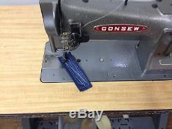 Consew 206-rb Walking Foot Big Bobbin 110 Volt Servo Industrial Sewing Machine