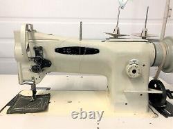 Consew 206rb-5 Walking Foot Large Bobbin 110v Servo Industrial Sewing Machine