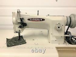 Consew 206rb-5 Walking Foot Large Bobbin 110v Servo Industrial Sewing Machine