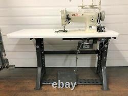 Consew 206rb-5 Walking Foot Large Bobbin 110v Servo Industrial Sewing Machine