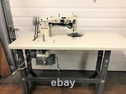 Consew 206rb-5 Walking Foot Large Bobbin 110v Servo Industrial Sewing Machine