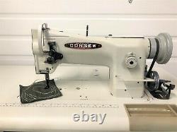 Consew 206rb-5 Walking Foot Large Bobbin 110v Servo Industrial Sewing Machine